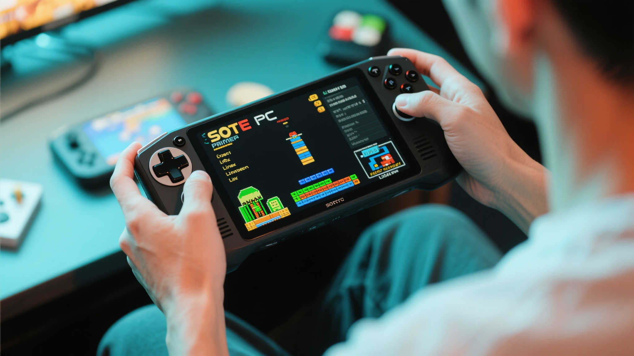 索泰全新PC掌机搭载锐龙AI 9 HX370,运行定制Linux系统! 索泰全新PC掌机搭载锐龙AI 9 HX370,运行定制Linux系统!